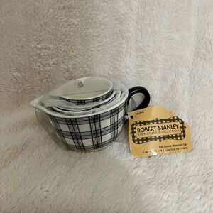 Robert Stanley Plaid Measuring Cups